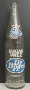Dr Pepper (Sugar Free) ACL Soda Bottle 16oz. 1974 - Picture 1 of 2