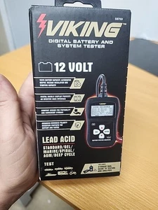 VIKING 58759 12V Digital Battery and System Tester New - Picture 1 of 7