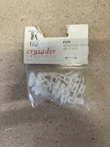 CARAVAN/MOTORHOME CRUSADER SPRITE CURTAIN HOOKS X 20 - Picture 1 of 1