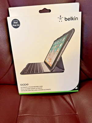 Brand New Sealed Belkin QODE Ultimate LITE Keyboard Case for iPad  iPad Air NEW - Image 1 of 2