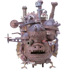 DIY Approx 50cm(H) Howl's Moving Castle Paper Model 3D Paper Model Puzzle Kit - Picture 1 of 11