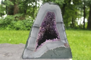  Geoda de amatista de muy excelente calidad muy hermosa - Imagen 1 de 7