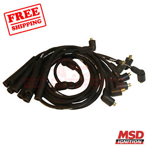 MSD Spark Plug Wire Set for Lincoln Mark IV 72-1973