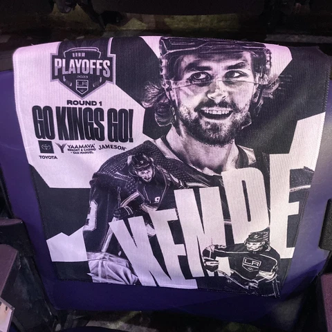 Los Angeles LA Kings Oilers Kempe Towel 2023 Stanley Cup Playoffs Game 6 Cover
