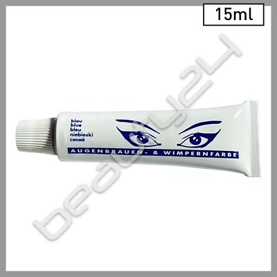15ml Comair Permanent Cream Dye for Eyelashes and Eyebrows - Blue - Image 1 of 2