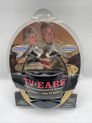 TV Ears 330-0123 2.3 Wireless Headphones Headset System - Tested, Works - Image 1 of 2