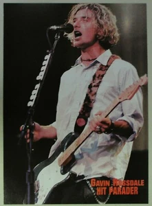 Bush ~ Gavin Rossdale mediados de la década de 1990 en el escenario ~ página de revista PINUP - Imagen 1 de 1
