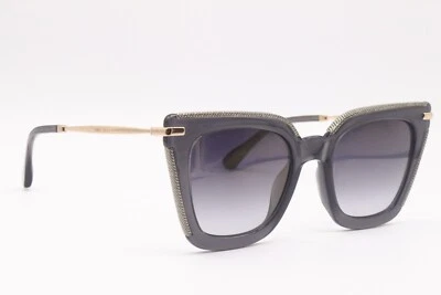 GAFAS DE SOL JIMMY CHOO CIARA/G/S EIBFQ GRIS DORADO BRILLO DEGRADADO AUTÉNTICAS 52-22 Foto 1 de 4
