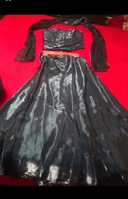 special occasion dress 3 pc sapphire blue bridesmaid sz L quincenera Wedding - Image 1 of 4