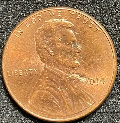 2014-P  Strike through Error Obverse-Foreign material made indentation on coin - Image 1 of 4