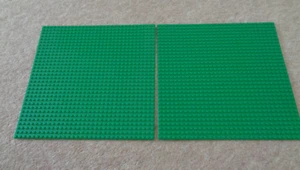 Lego battiscopa classico verde base quadrato 32 x 32 borchie x 2 - Foto 1 di 5