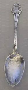 antique INDIANA STATE Manchester Sterling Silver Souvenir Spoon 4.5" - Picture 1 of 5