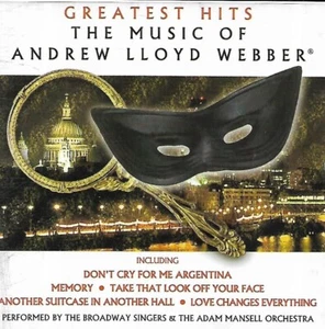 Andrew Lloyd Webber - Greatest Hits (2000 CD Album) NO JEWEL CASE - Picture 1 of 2