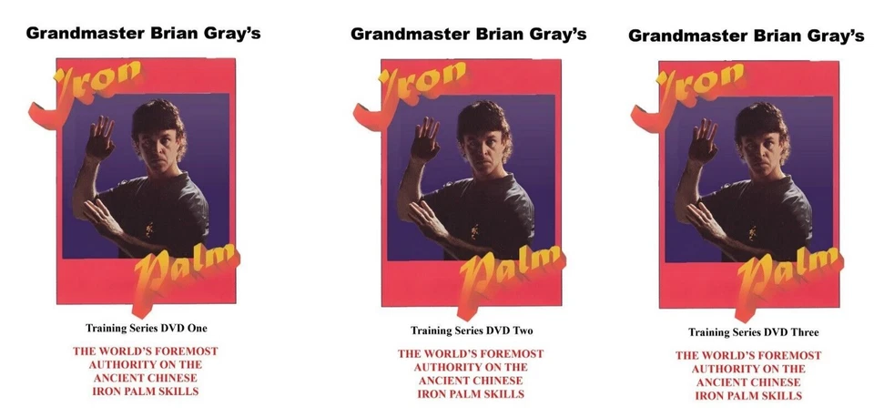 3 DVD Set Kung Fu Iron Palm Training a Complete Course by GrandMaster Brian Gray - Image 1 of 4