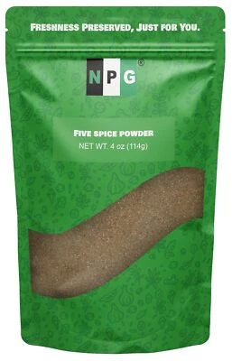 Auténtico polvo chino de cinco especias NPG 4 OZ, 5 especias en polvo Foto 1 de 4
