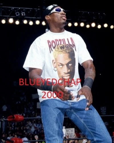 FOTO DE LUCHA LIBRE DENNIS RODMAN 8 X 10 WCW Foto 1 de 1