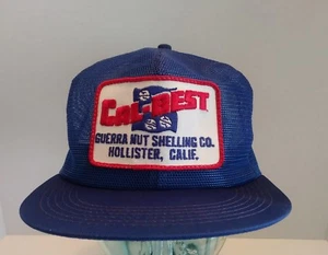 VTG Cal Best All Mesh Logo Patch Hat Cap SnapBack K-Brand USA Farm Agriculture - Picture 1 of 12