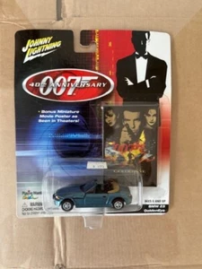 1/64 JOHNNY LIGHTNING 007 40TH ANNIVERSARY GOLDENEYE BMW Z3 2002 - Picture 1 of 1