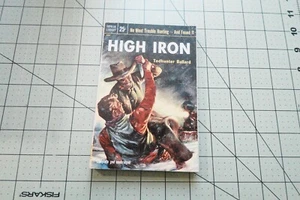 HIGH IRON BY TODHUNTER BALLARD  1954 POPULAR LIB. BKS PBO PULP ERA WESTERN - Picture 1 of 3