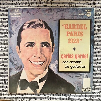 Carlos Gardel - Gardel Paris 1928 Parnaso PLPM 1056 1969 US Press LP Plays EX - Image 1 of 4