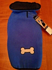 Easy On Wende Fleece Hundemantel von Zack & Zoey Neu mit Etikett Größe Small - Bild 1 von 3