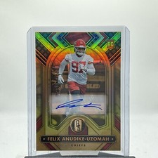 2023 Panini Gold Standard Felix Anudike-Uzomah Auto #/199 Chiefs Rookie RC
