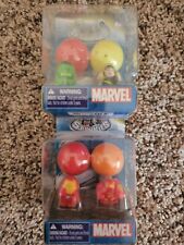 2 New Marvel Squinkies 2012 Hulk And Iron Man - 2 Per Package