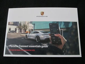2020 2021 Porsche CONNECT Dealer-only US Catalog Taycan 718 992 Carrera Brochure - Picture 1 of 4
