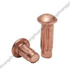 Pure Copper Rivets For Name Plate Round Head Solid Rivets M2 M2.5 M3 M4