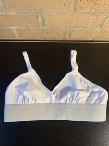 Half Moon Active by Modern Movement Sports Bra Medium White Retail ($36) - Picture 1 of 6