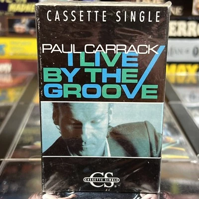 Paul Carrack - I Live By the Groove 1989 Cassette Single New Chrysalis Pop Rock - Image 1 of 4