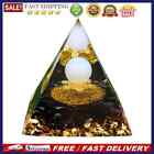 Healing Stone Chakra Reiki Crystal Pyramid Enery Generator Home Decor Gem Stone