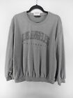 Shein Sweatshirt Women Size Xl Gray Los Angeles Spell Out Crew Neck Pullover