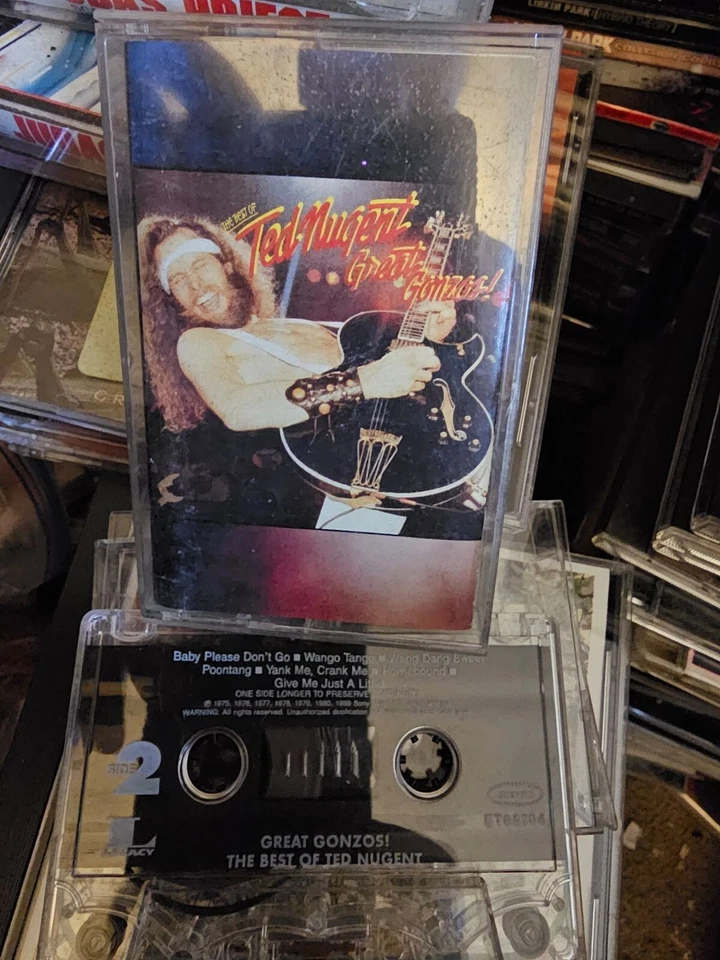 Ted Nugent - Great Gonzos: The Best of Ted Nugent Cassette Legacy Release - Image 1 of 1