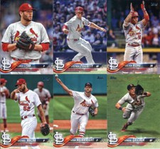 2018 Topps Complete (Series 1 & 2) St. Louis Cardinals Team Set of 24 Cards