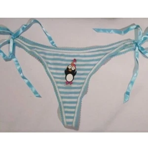Bragas Penguin Panty S o M Tanga Corbata Lateral Tiro Bajo Bikini De Colección Aeropostale - Imagen 1 de 2