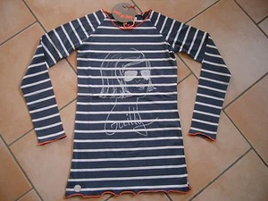 (C184) Leichtes Spirit of Hope Girls langarm T-Shirt used look mit Druck gr.128 - Picture 1 of 1