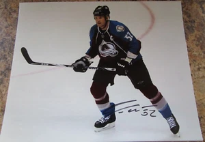 ADAM FOOTE COLORADO AVALANCHE AUTOGRAPHED 8 X 10 MATTE PHOTO (C) - Picture 1 of 2