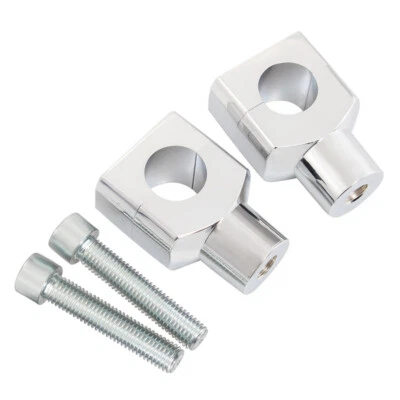 For Suzuki Marauder 800 1600 Motorcycle Handlebar Risers Mount Silver Foto 1 de 4