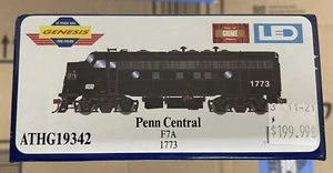 Locomotora diésel Penn Central #1773 funcionamiento ligero G19342 ATHEARN GENESIS F7A HO - Imagen 1 de 10