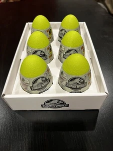 NEU 6 Jurassic World Captivz Hatchling Buildable Dinos BEFLOCKT! OSTERAUSLÖSER - Bild 1 von 1