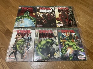 Devil & Hulk 135-136-137-138-139-140 World War Hulk Completa - Foto 1 di 3