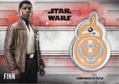 Star Wars The Last Jedi Series 2, Finn ‘BB-8 Patch’ Card ME- - Image 1 of 2