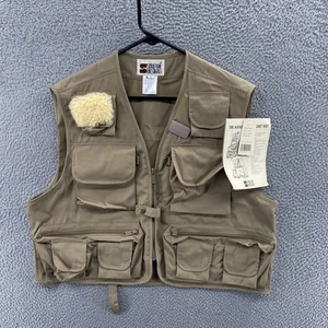 VINTAGE Stream Designs Vest Mens Large Fly Fishing Ausable II 24 Pocket Outdoor - Picture 1 of 9