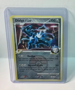 Dialga G 7/127 Platinum Crosshatch Pokemon League Promo Card - Picture 1 of 2