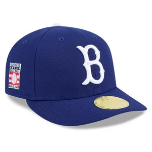 Salón de la Fama del Béisbol New Era Royal Brooklyn Dodgers 59FIFTY Bajo Perfil para Hombres - Imagen 1 de 5