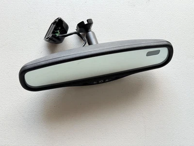 1995-2002 Lincoln Continental Rear View Mirror w/ Compass + Map Lights OEM A19 - Image 1 of 4