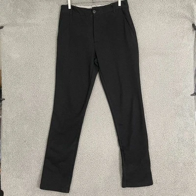 Betabrand Lined Pants Women 32 Long Black Flat Front Trousers - Image 1 of 4