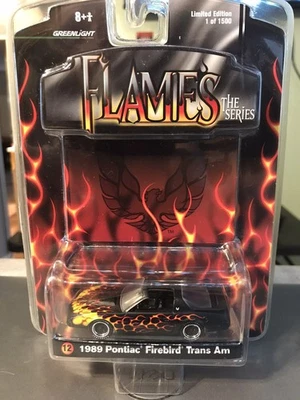 Greenlight Flames Series 1989 Pontiac Firebird Trans Am 1/64 - Image 1 of 3