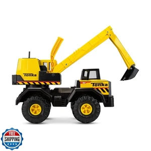 Tonka Steel Classics, Mighty Excavator– Made with Steel and Sturdy Plastic, Y - Picture 1 of 5